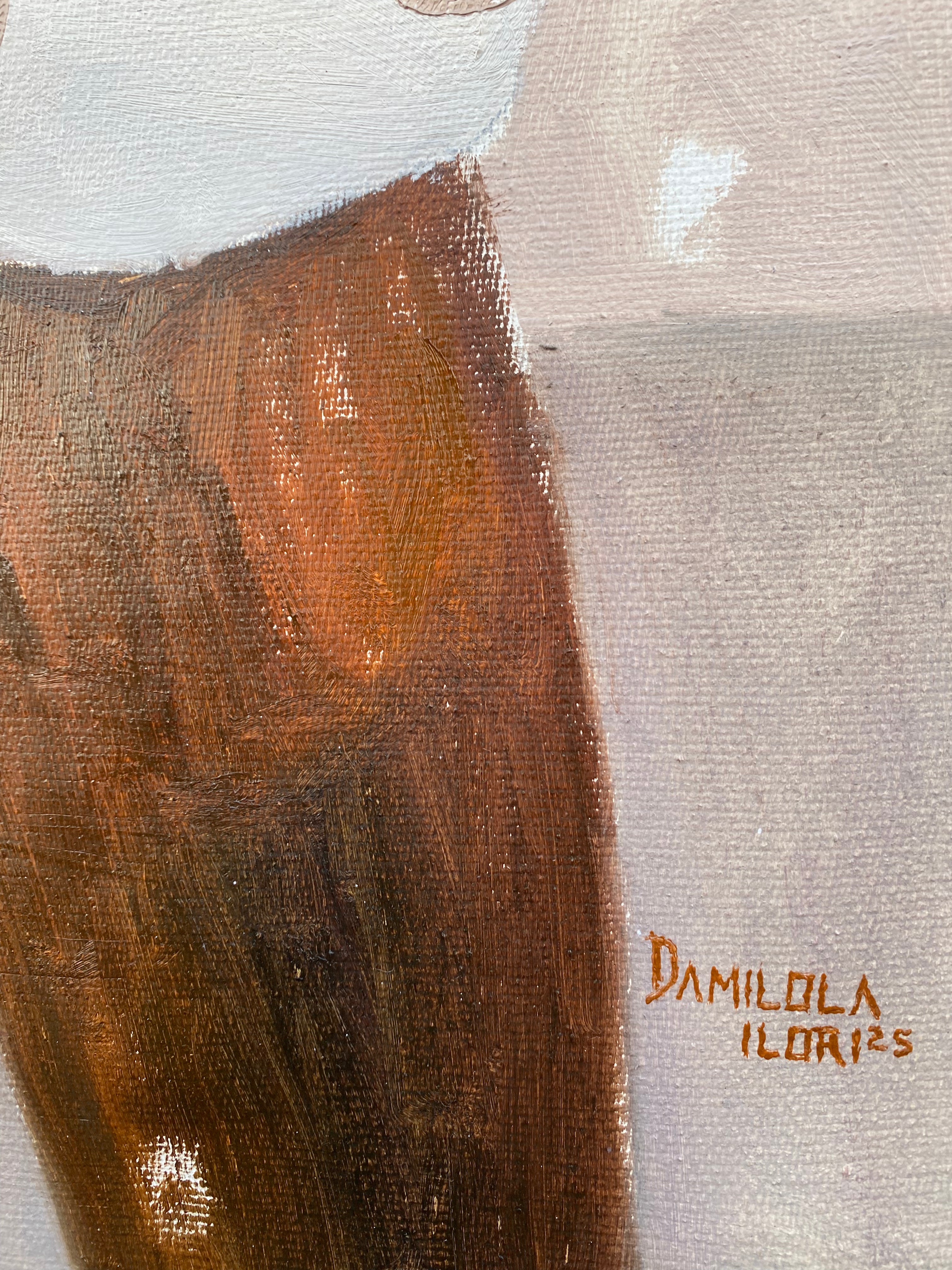 When eyes speak in shadows - Damilola Ilori