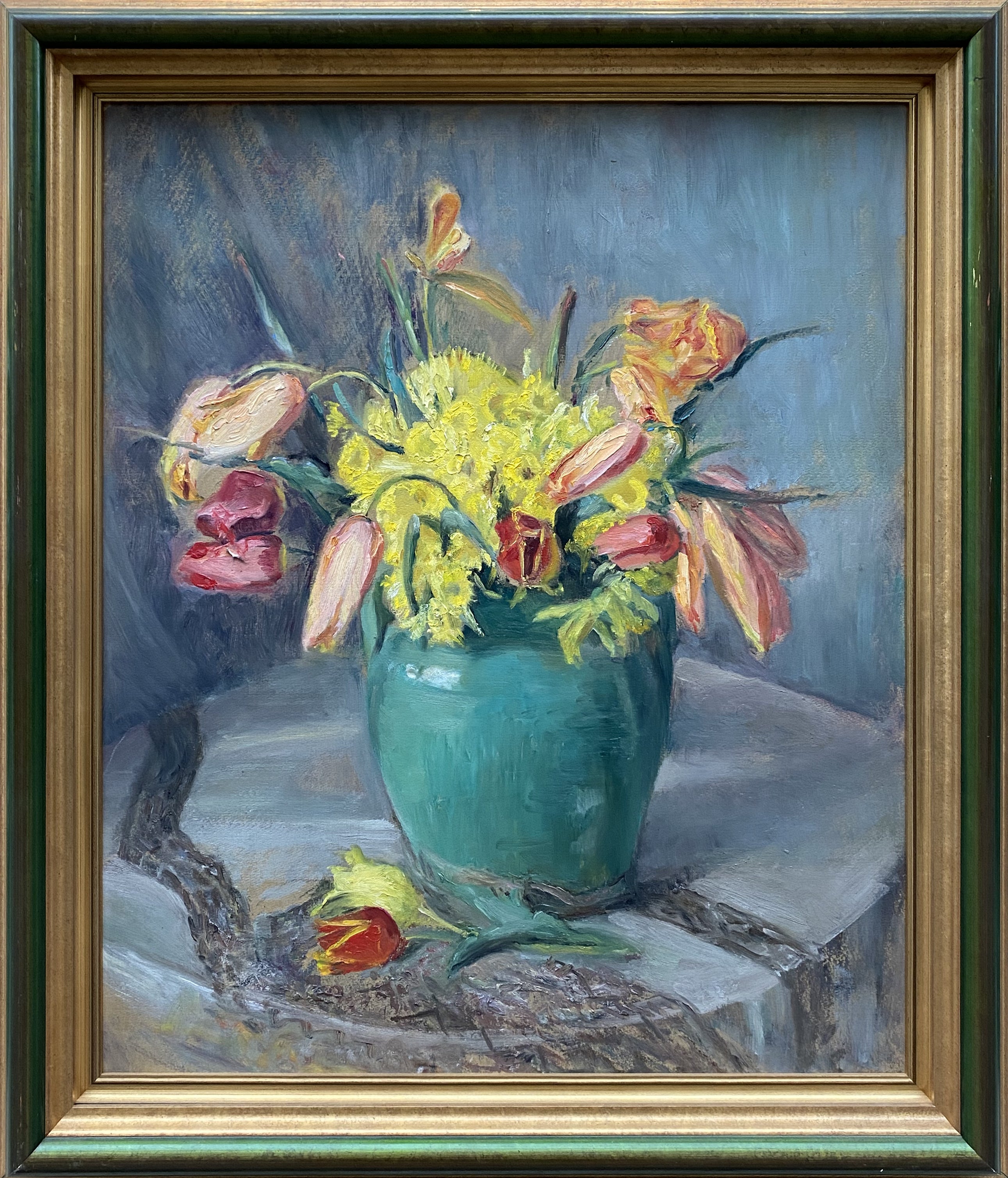 Cécile Hertz-Eyrolles - Nature morte au beau bouquet