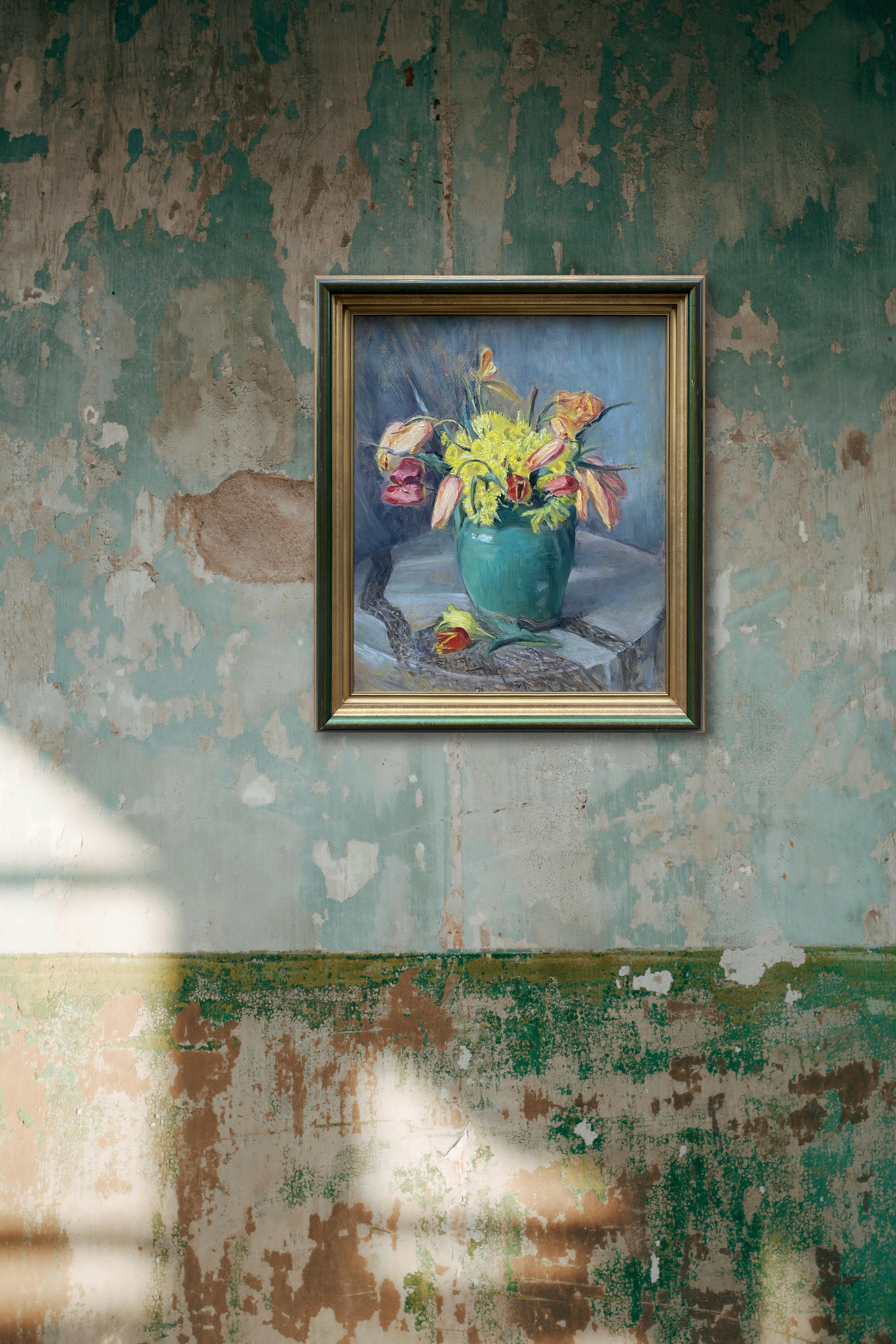 Cécile Hertz-Eyrolles - Nature morte au beau bouquet