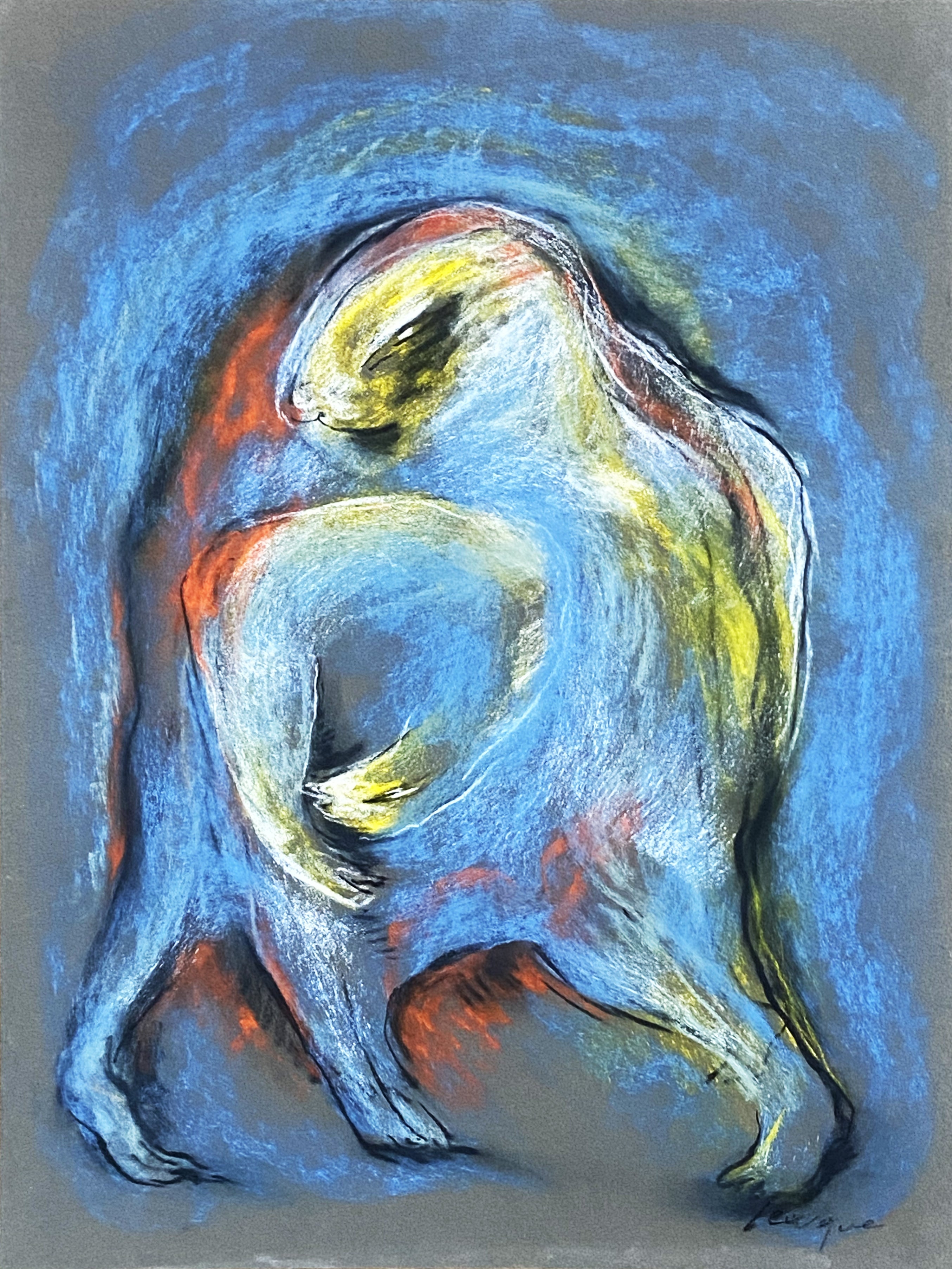 Corps de pastel - Marielle Lévêque