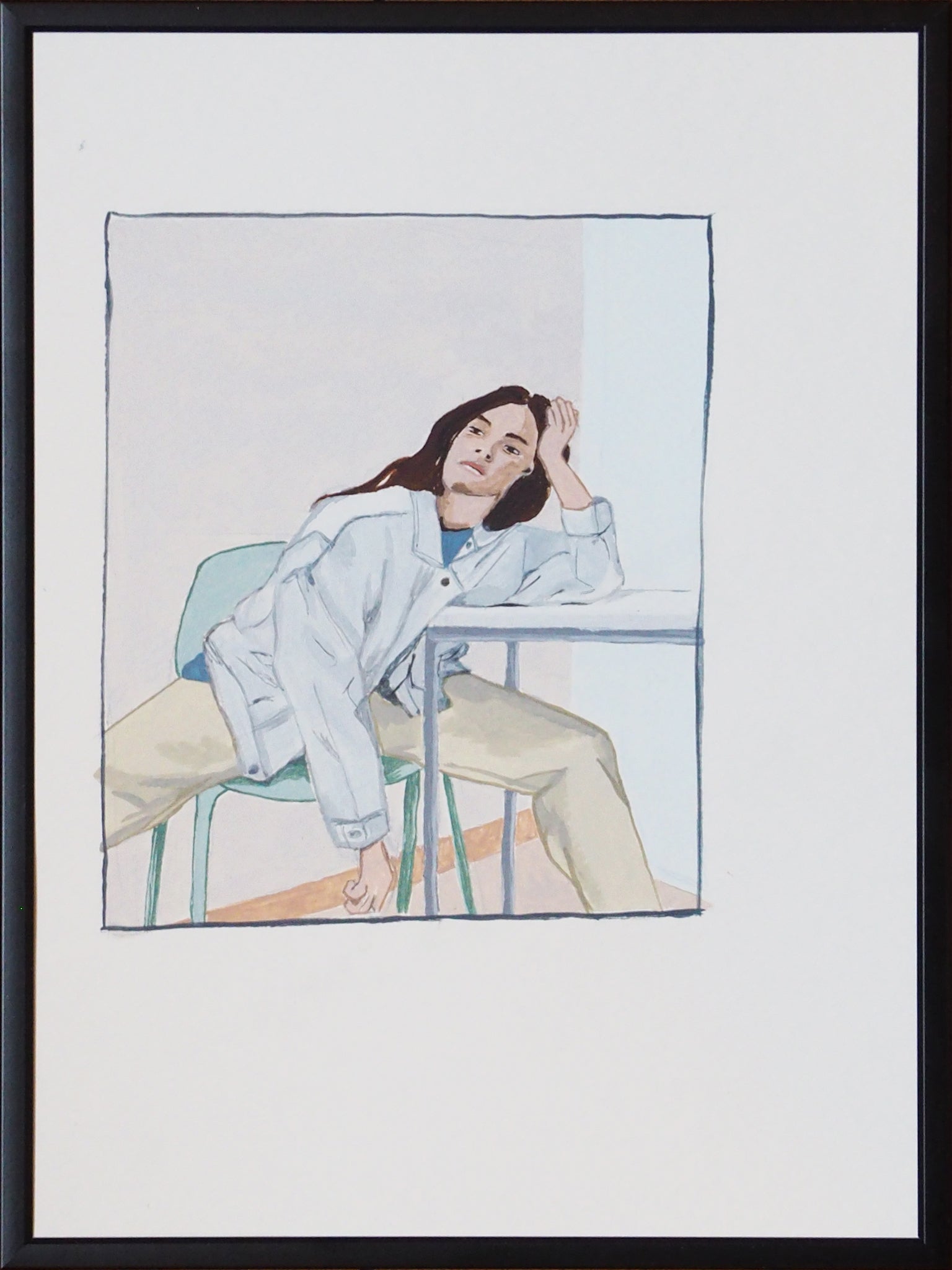 Rose pâle - Série urbaine - Faustine Badrichani