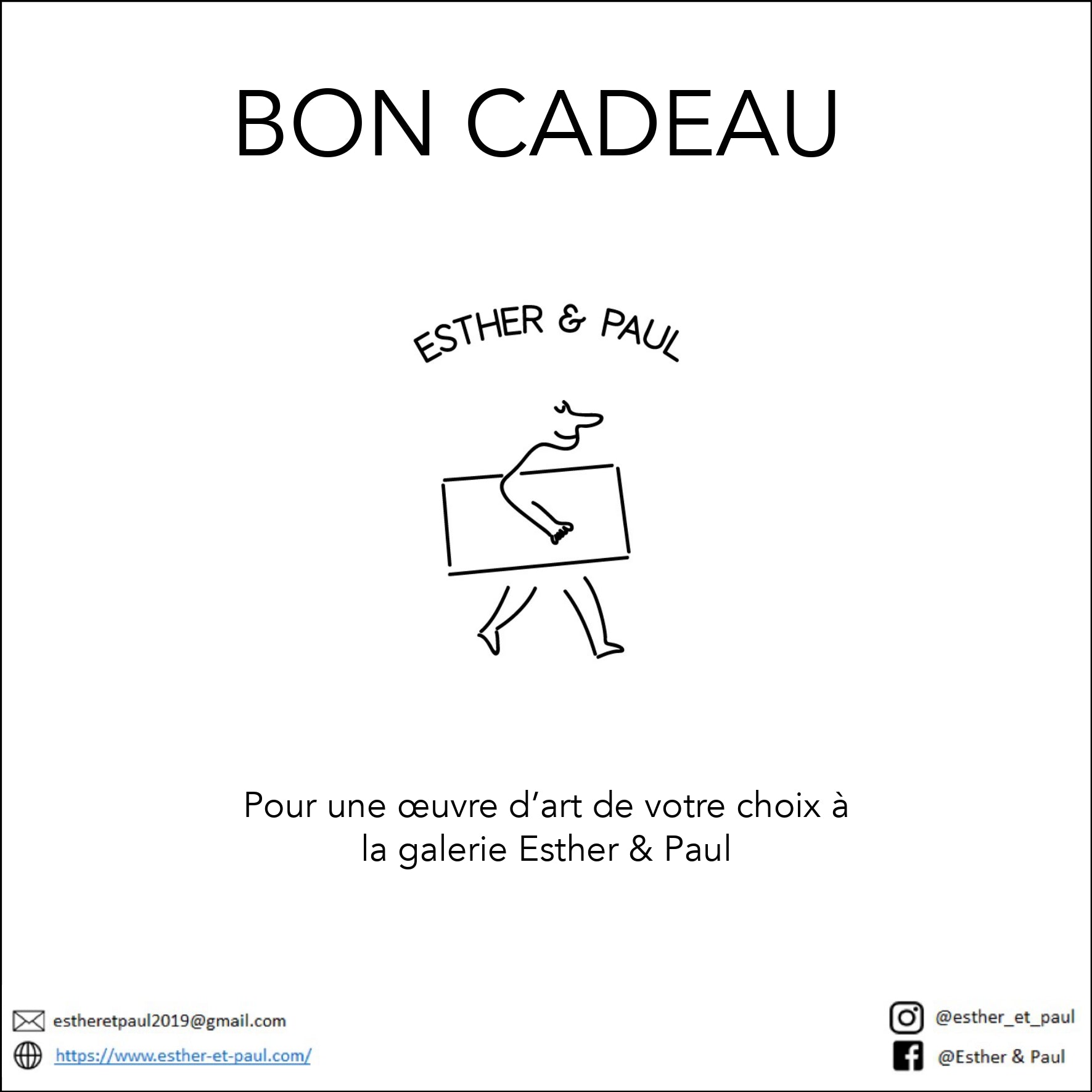 Esther & Paul Gift Card
