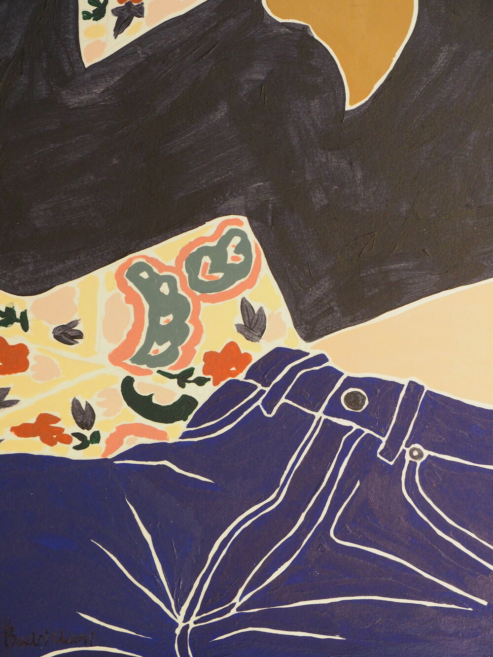 Flower blanket - Faustine Badrichani