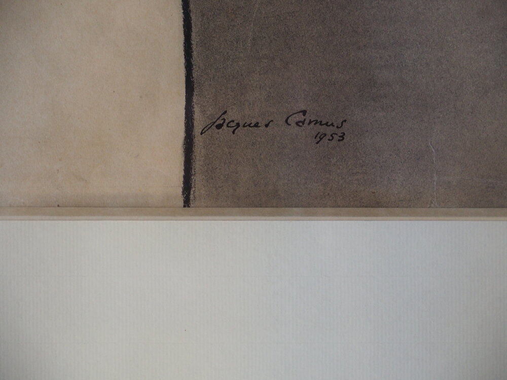 Charcoal Figures - Jacques Camus