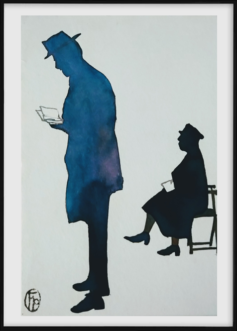 The queue - Florence Penicaud