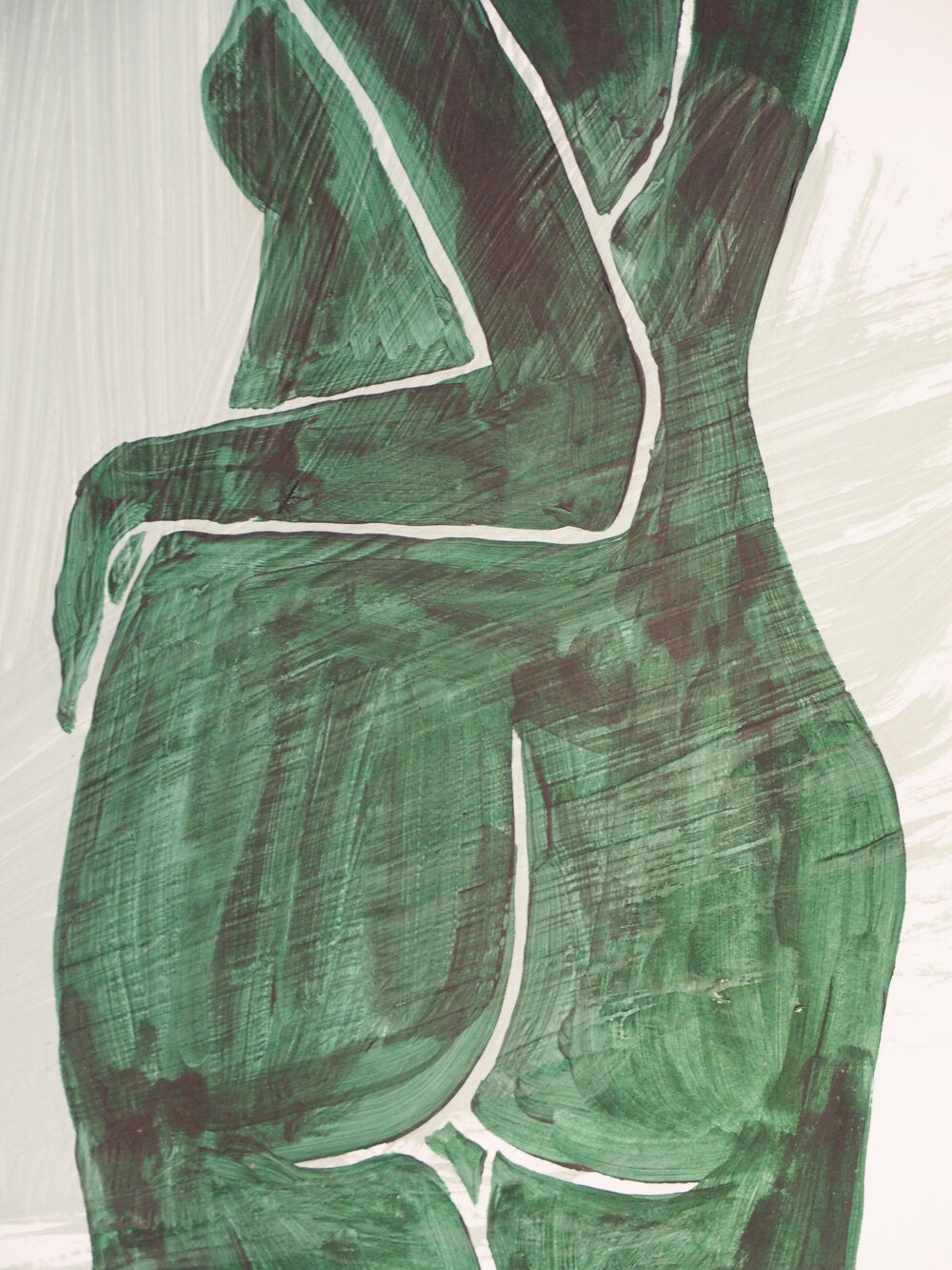 Green Woman 5 - Faustine Badrichani