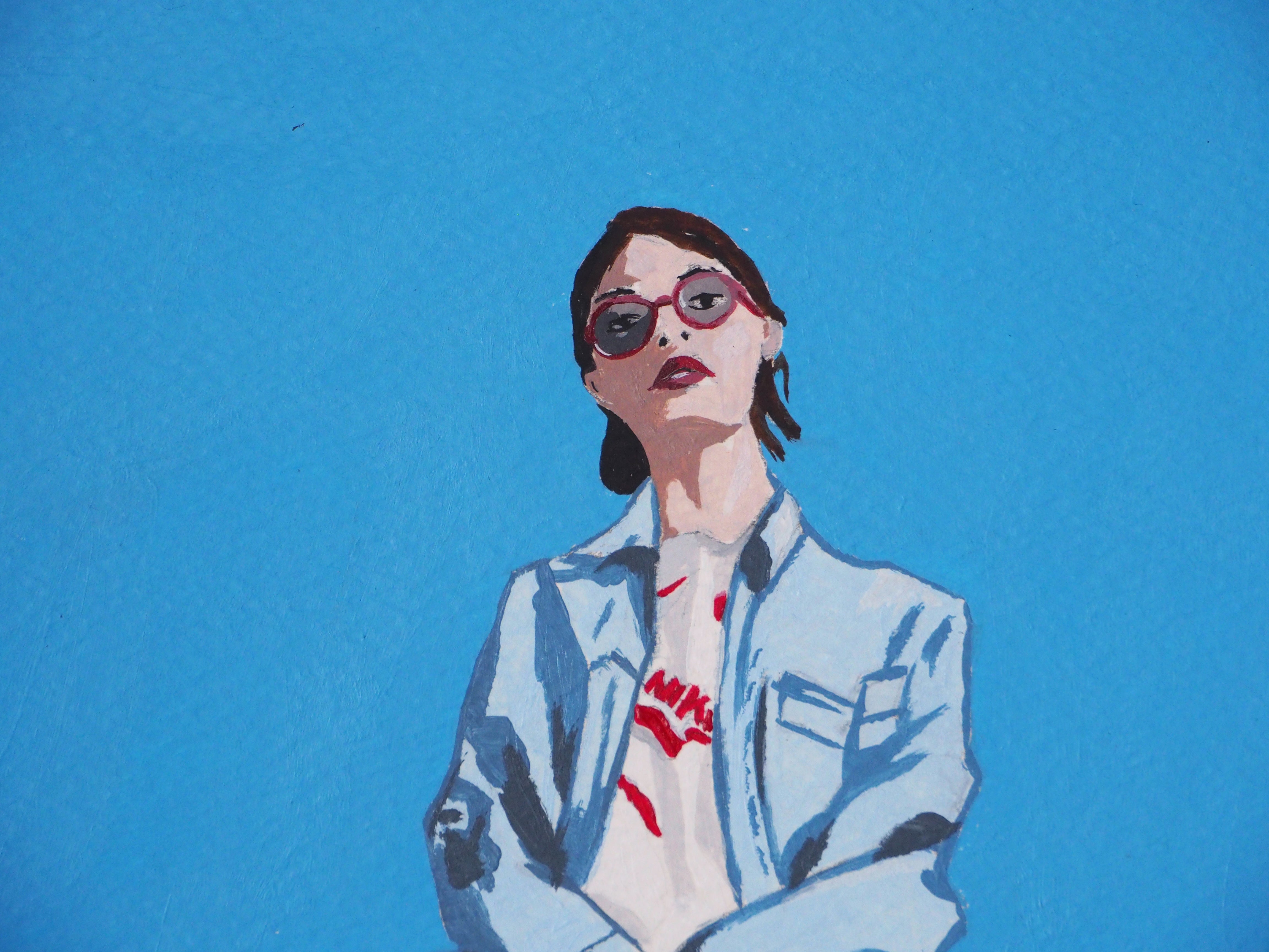 Bleu Azur - Urban series - Faustine Badrichani