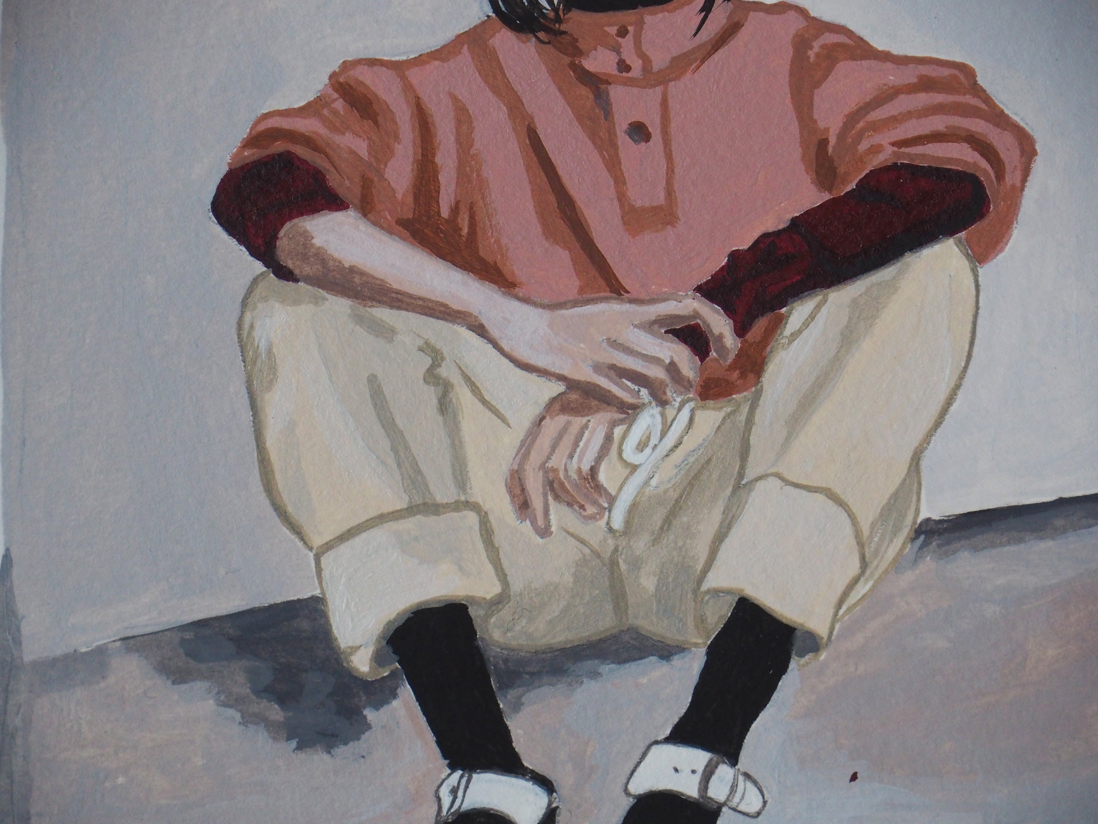 Vieux rose - Série urbaine - Faustine Badrichani