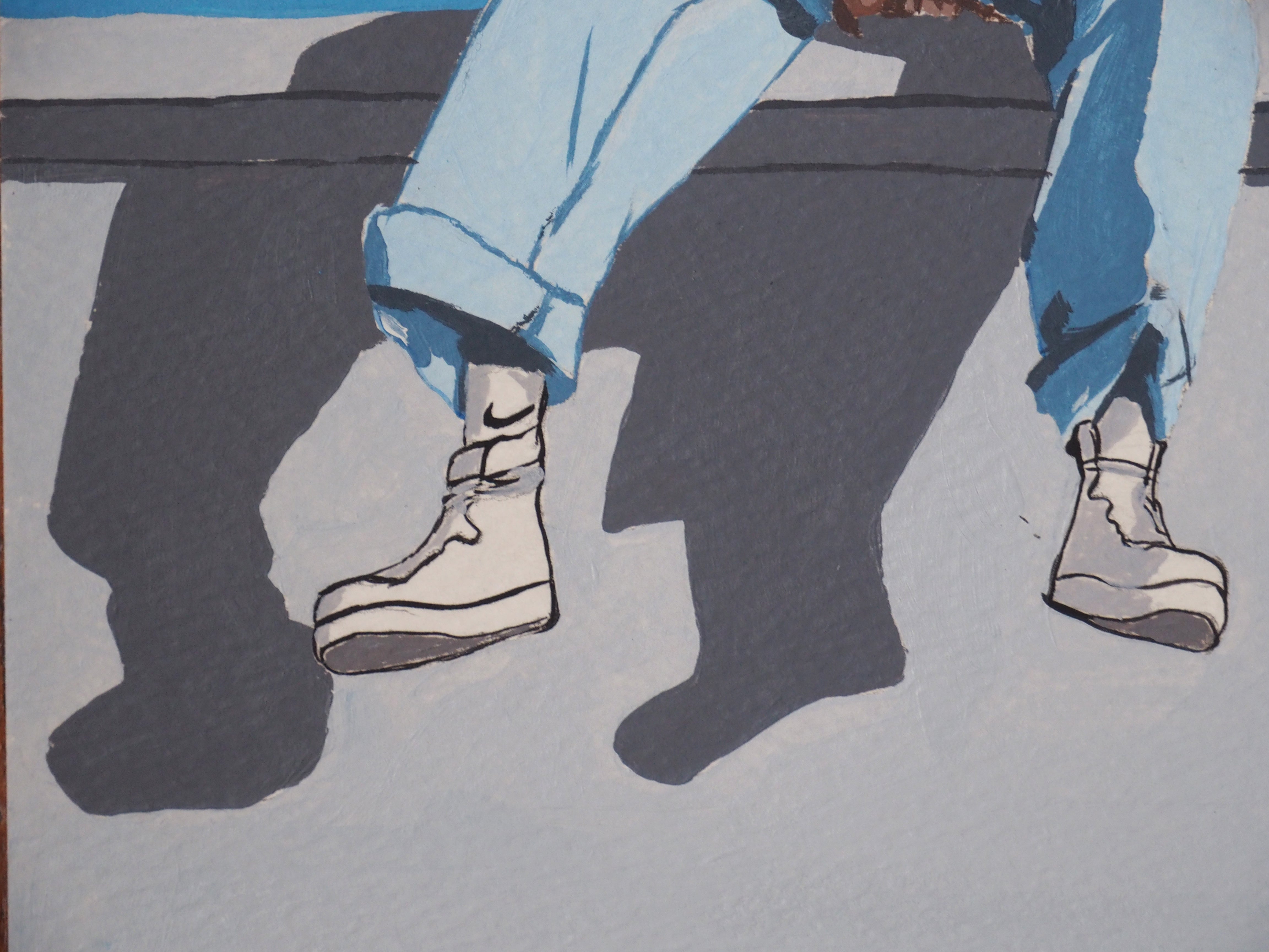 Bleu Azur - Urban series - Faustine Badrichani