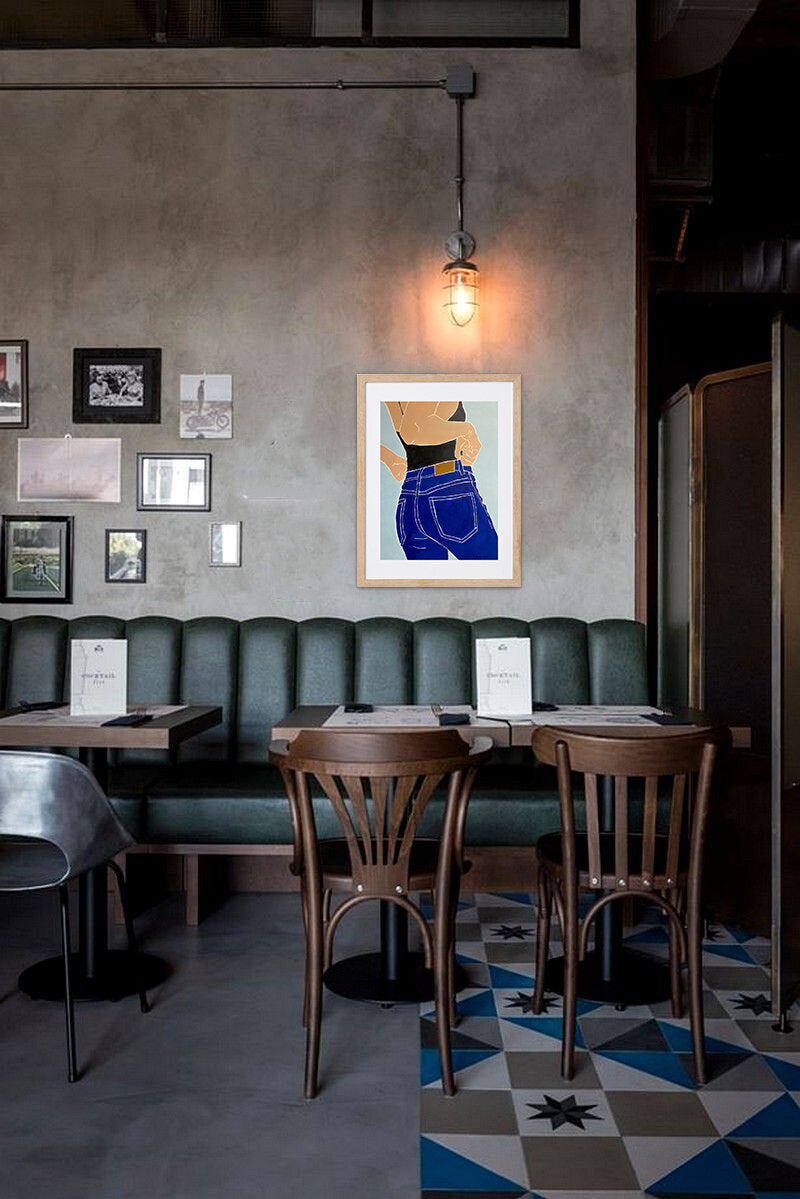 Blue jeans - Faustine Badrichani