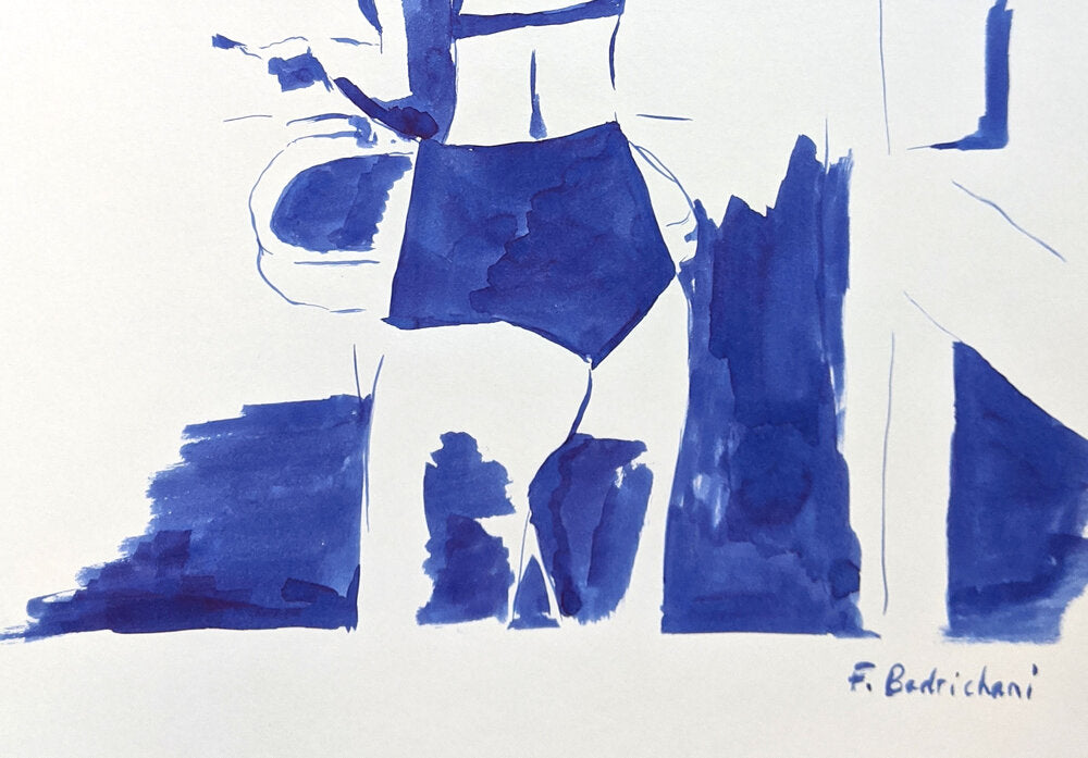 In the mirror - Faustine Badrichani