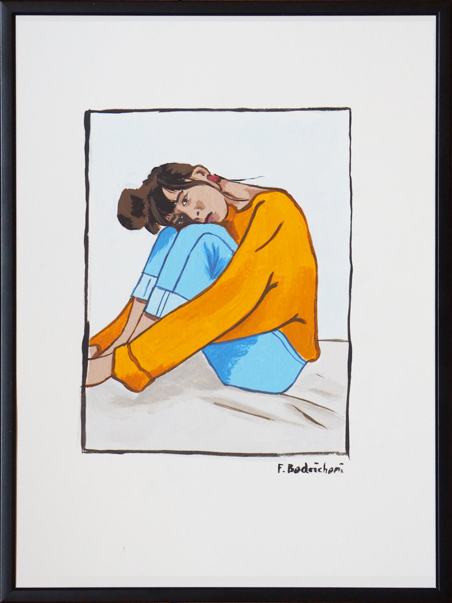 Jaune - Série urbaine - Faustine Badrichani