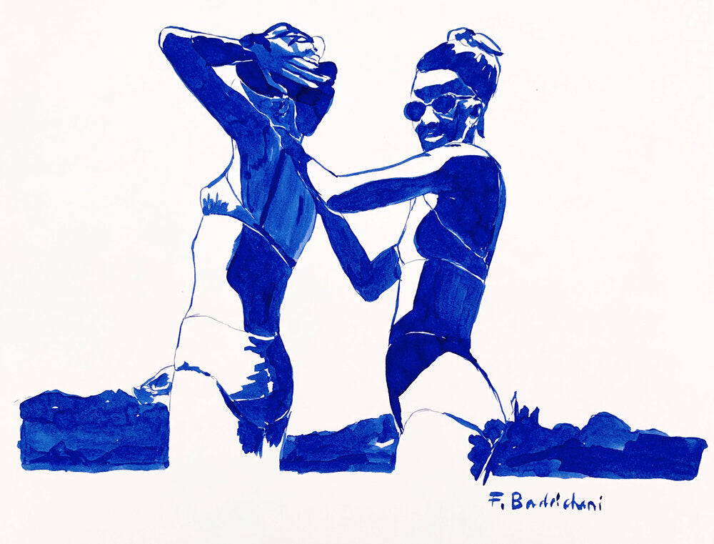 Suncream time - Faustine Badrichani