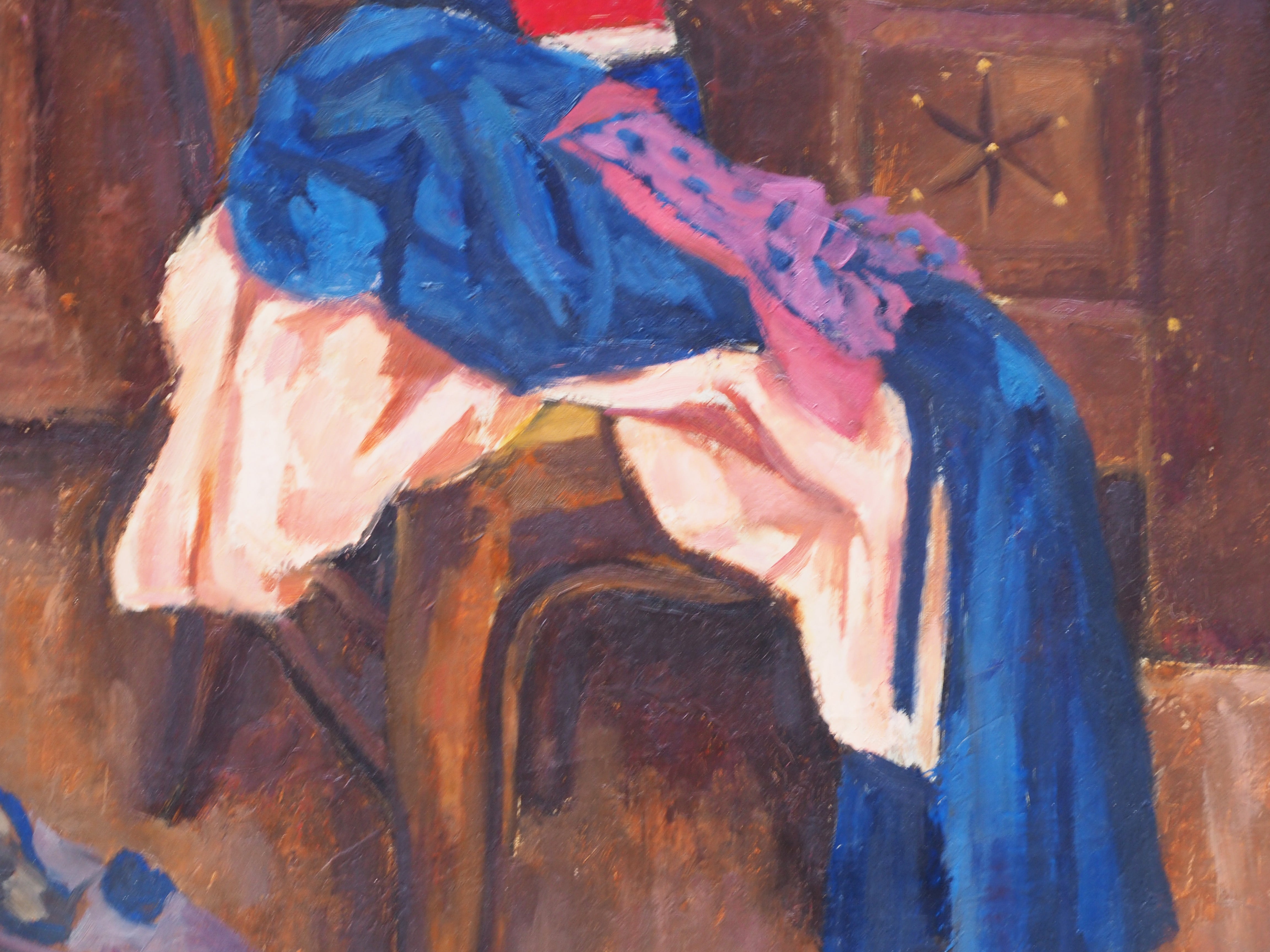 La chaise devant la malle - Georges Pacouil