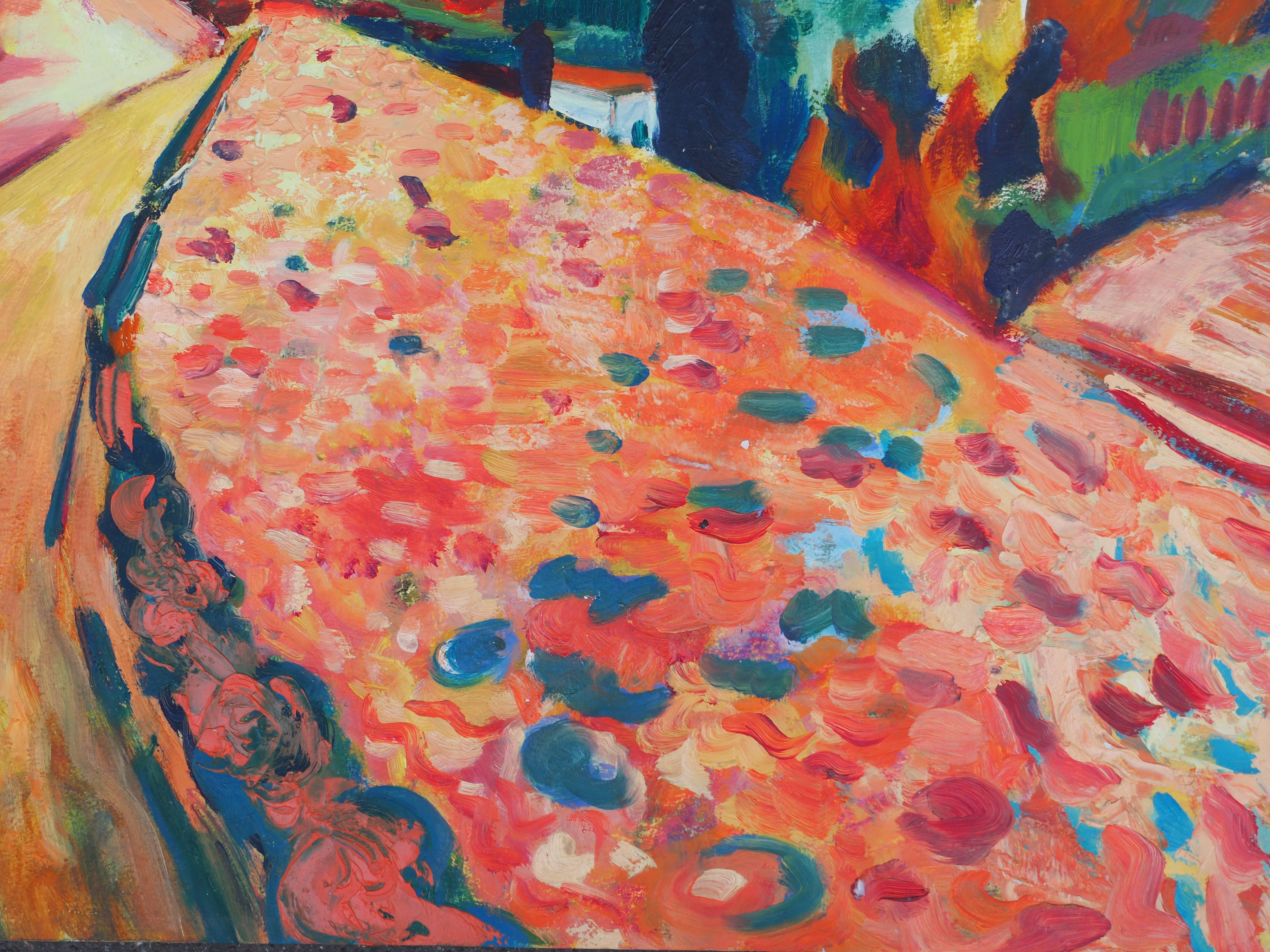 Paysage Rouge - Inconnu