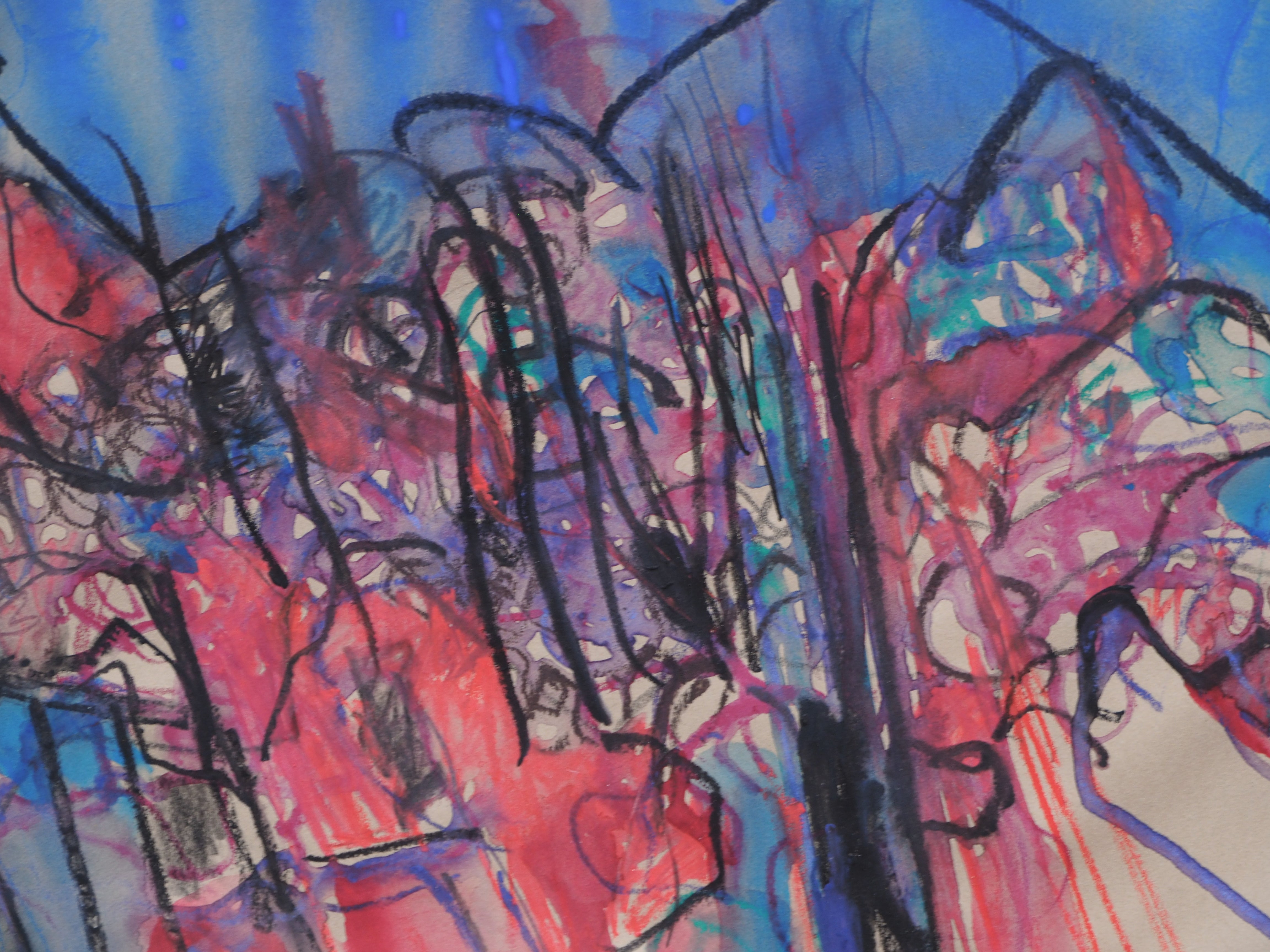 Derrière les arbres - Hélène Krief