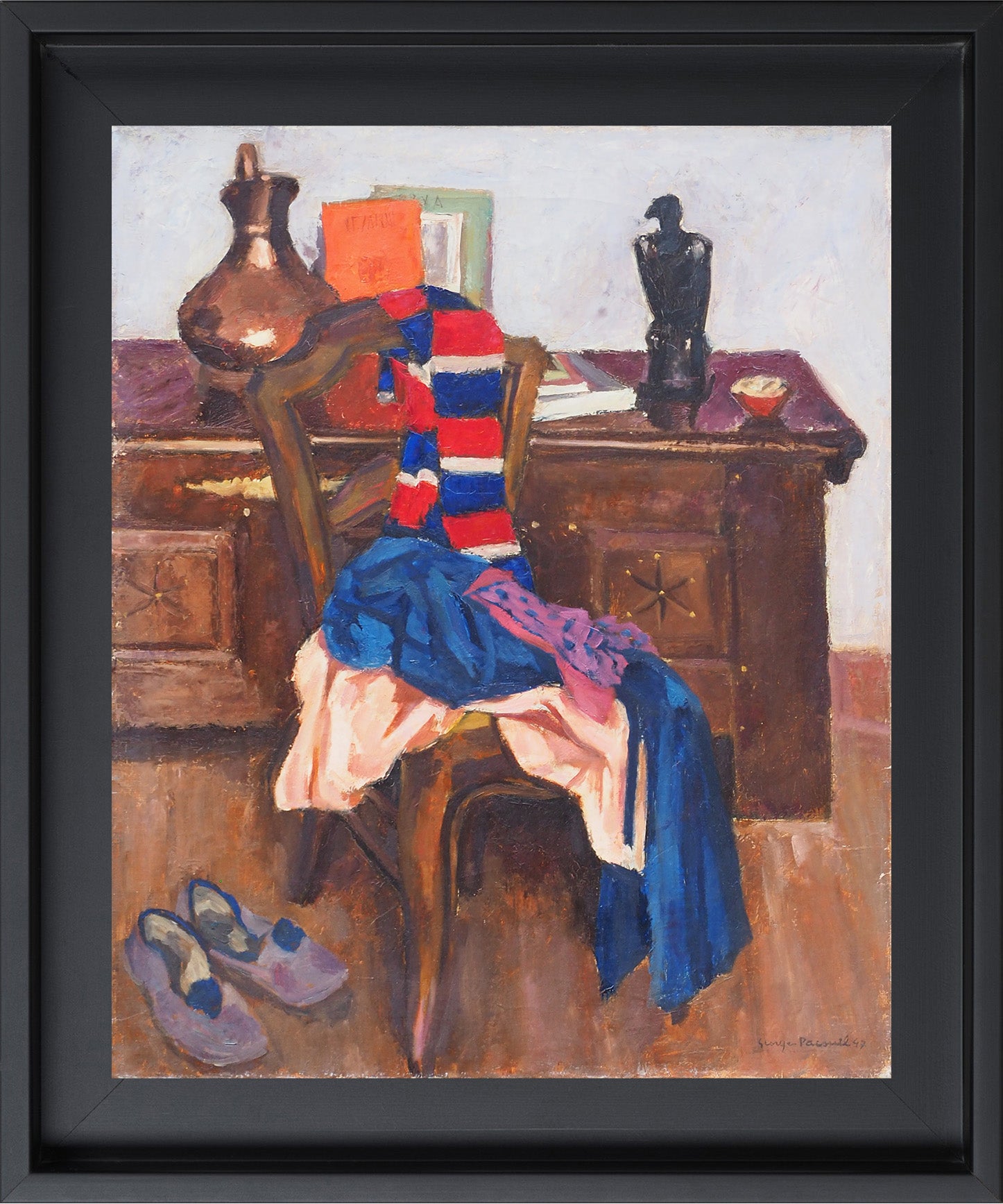 La chaise devant la malle - Georges Pacouil