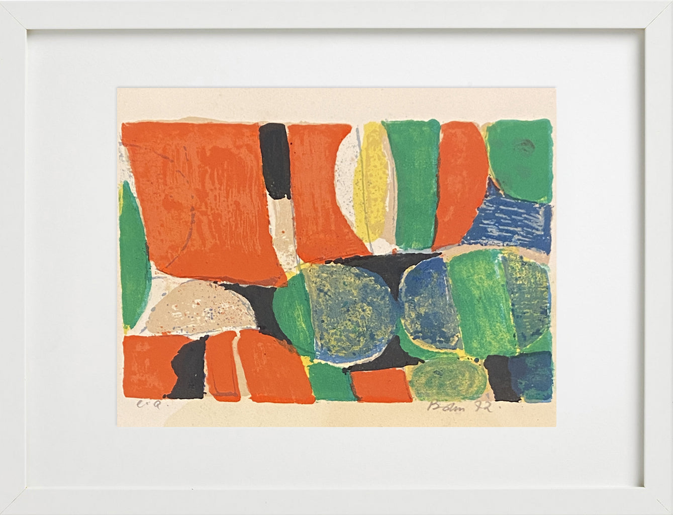 Lithographie - Gustav Bolin