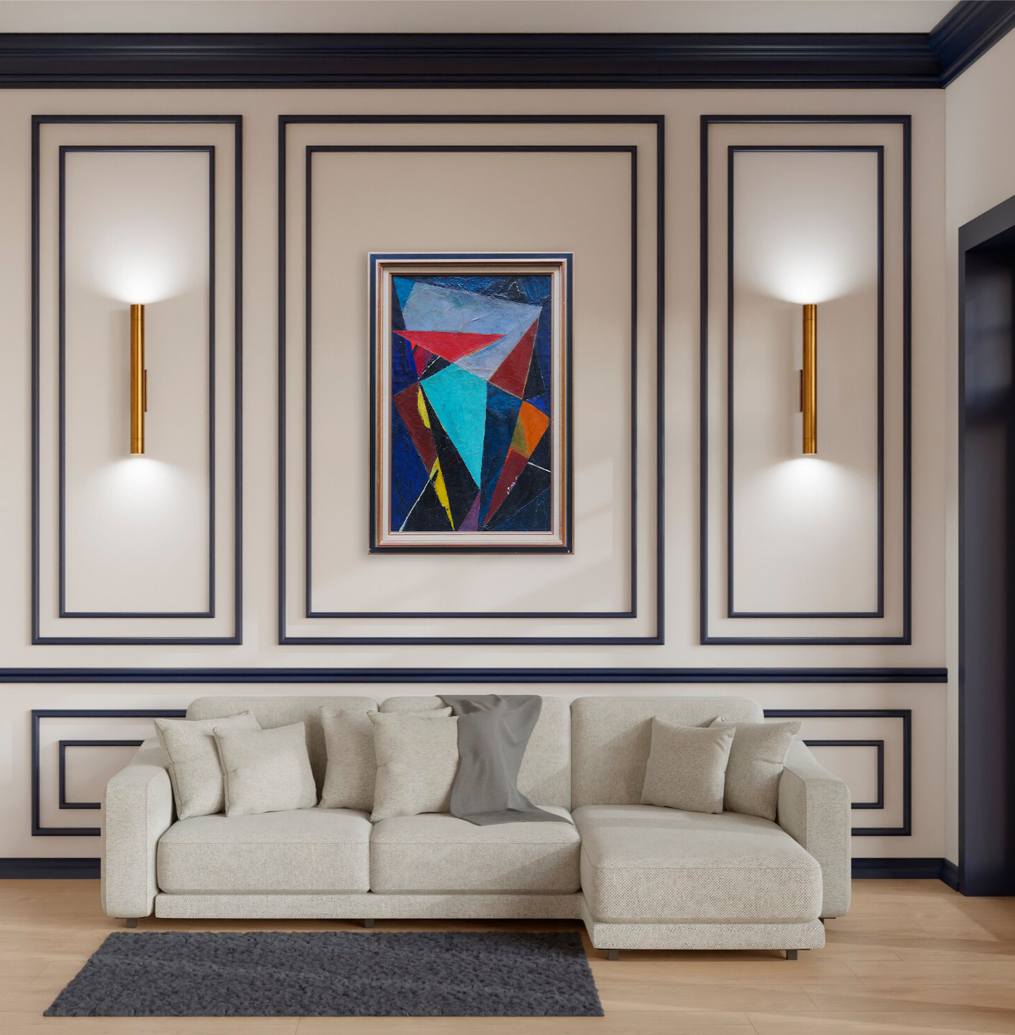 Jean Pons - Abstract Portrait