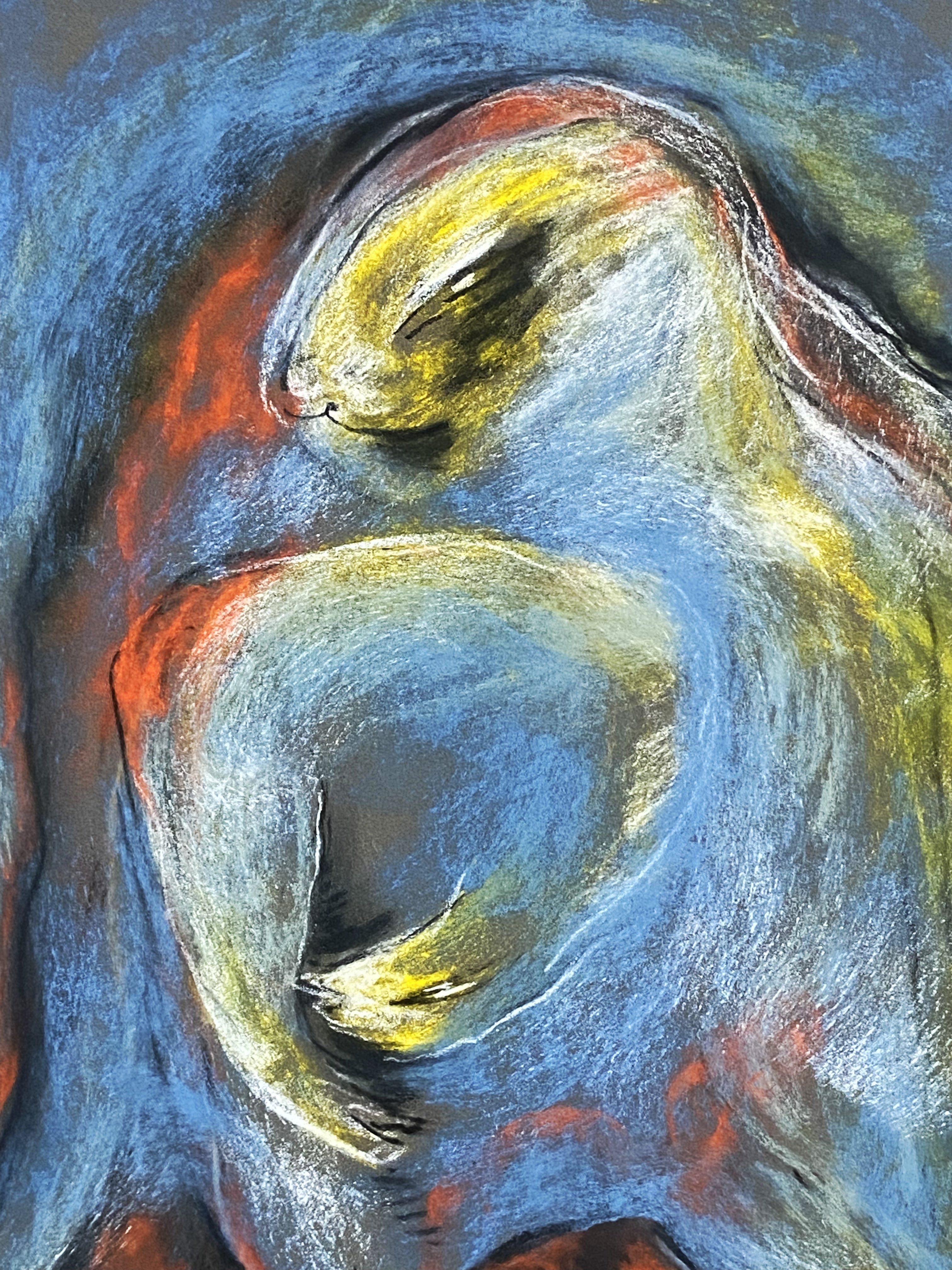Corps de pastel - Marielle Lévêque