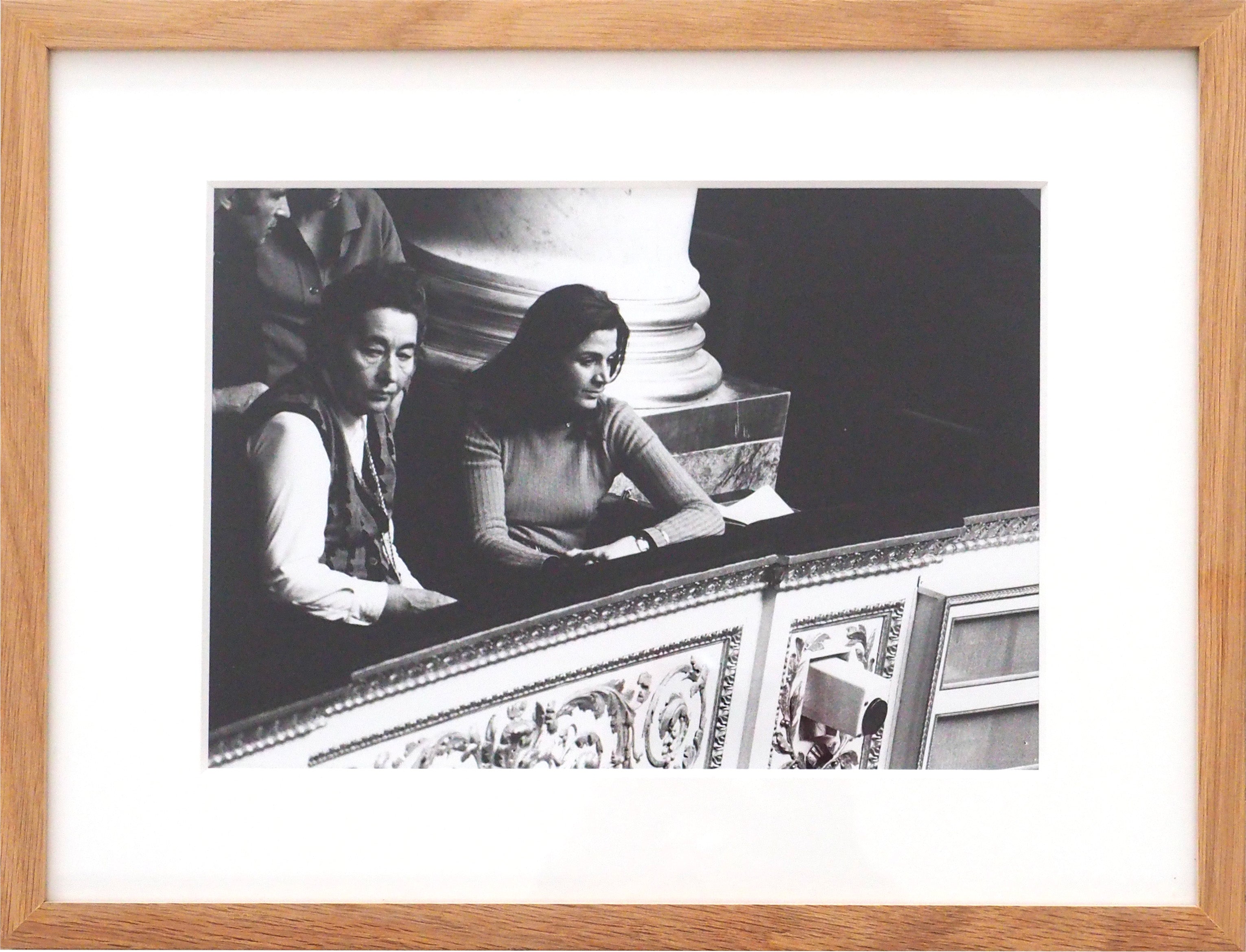 Gisèle Halimi and Simone de Beauvoir at the National Assembly during the debates on abortion on November 27, 1974 (Simone Veil Series)