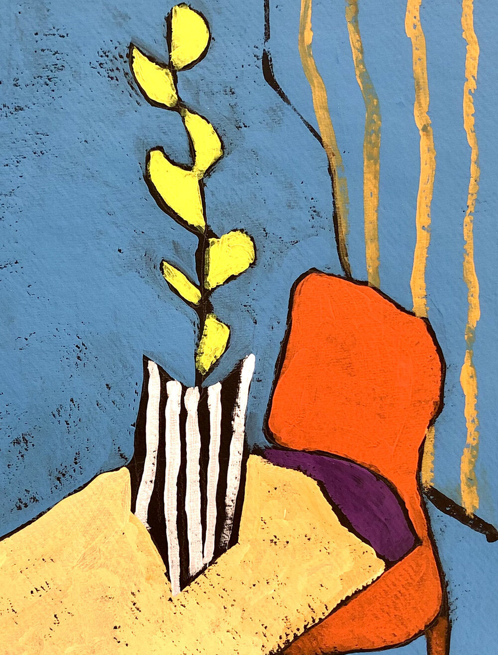 Blue still life 1 - Caroline Jardin
