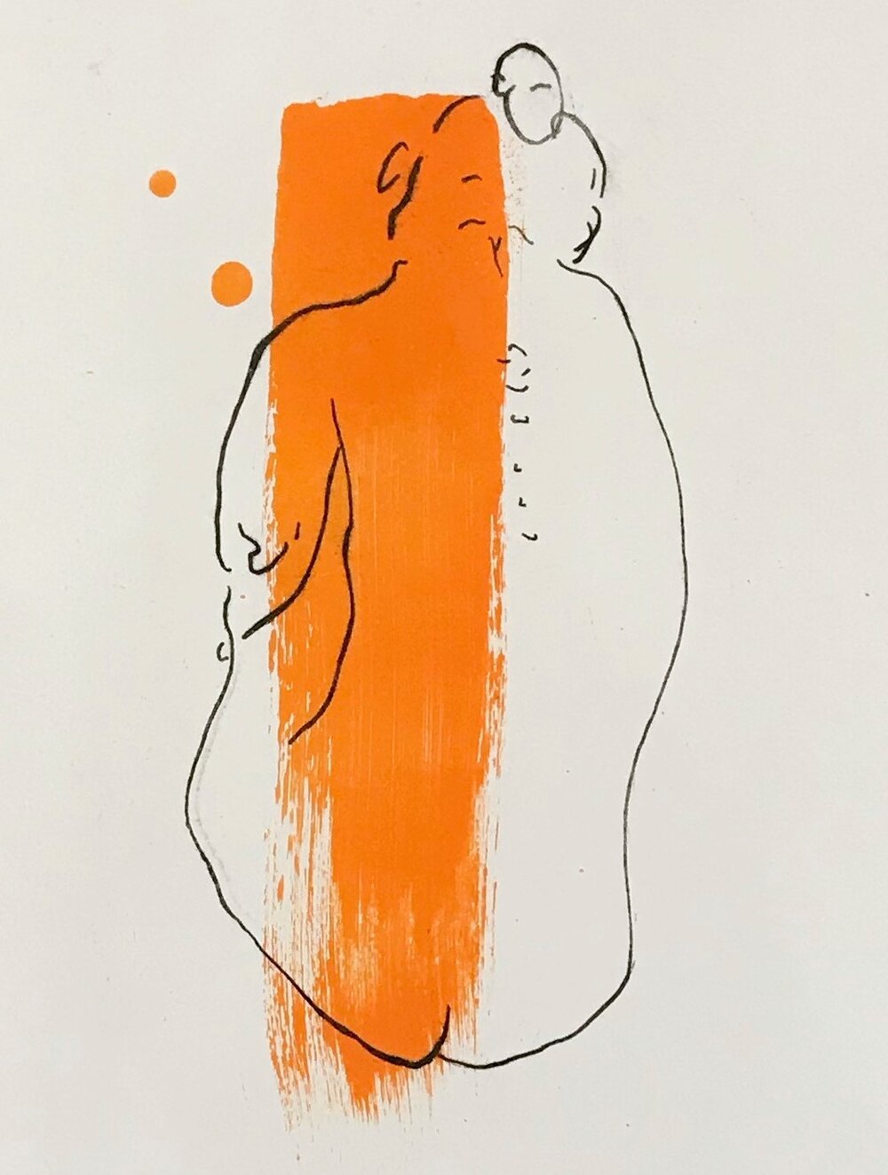 Marion Orange Splash - Bettina Sultan