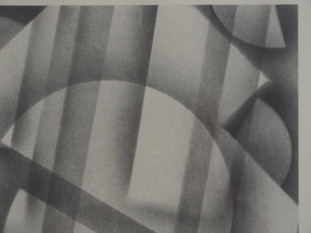 Lithograph in black - Börje Wernonch