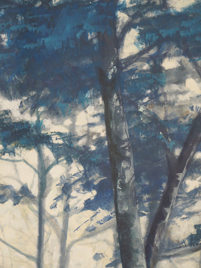 The Arnoult oak - Florence Penicaud - forest triptych 