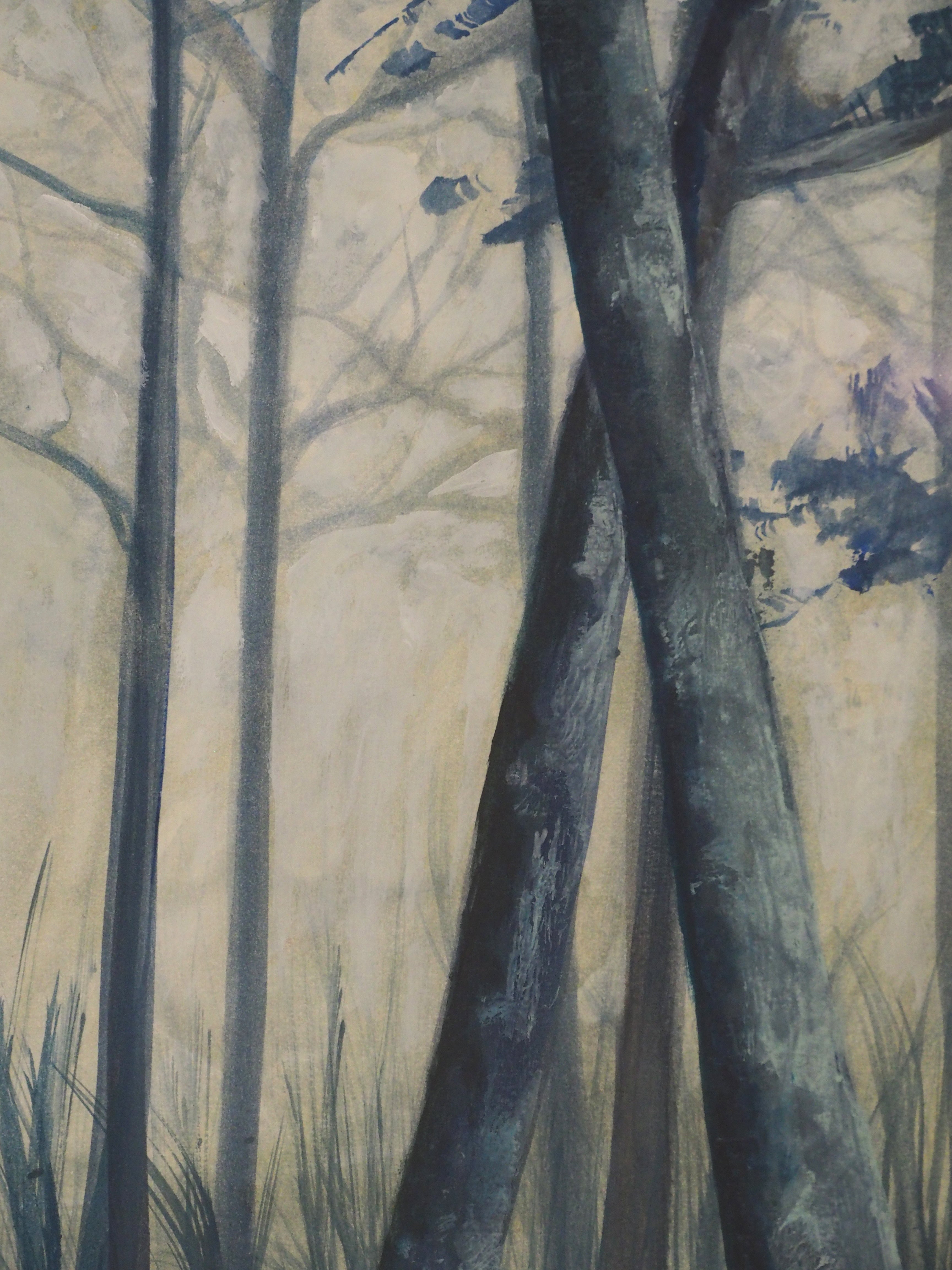 The Arnoult oak - Florence Penicaud - forest triptych 