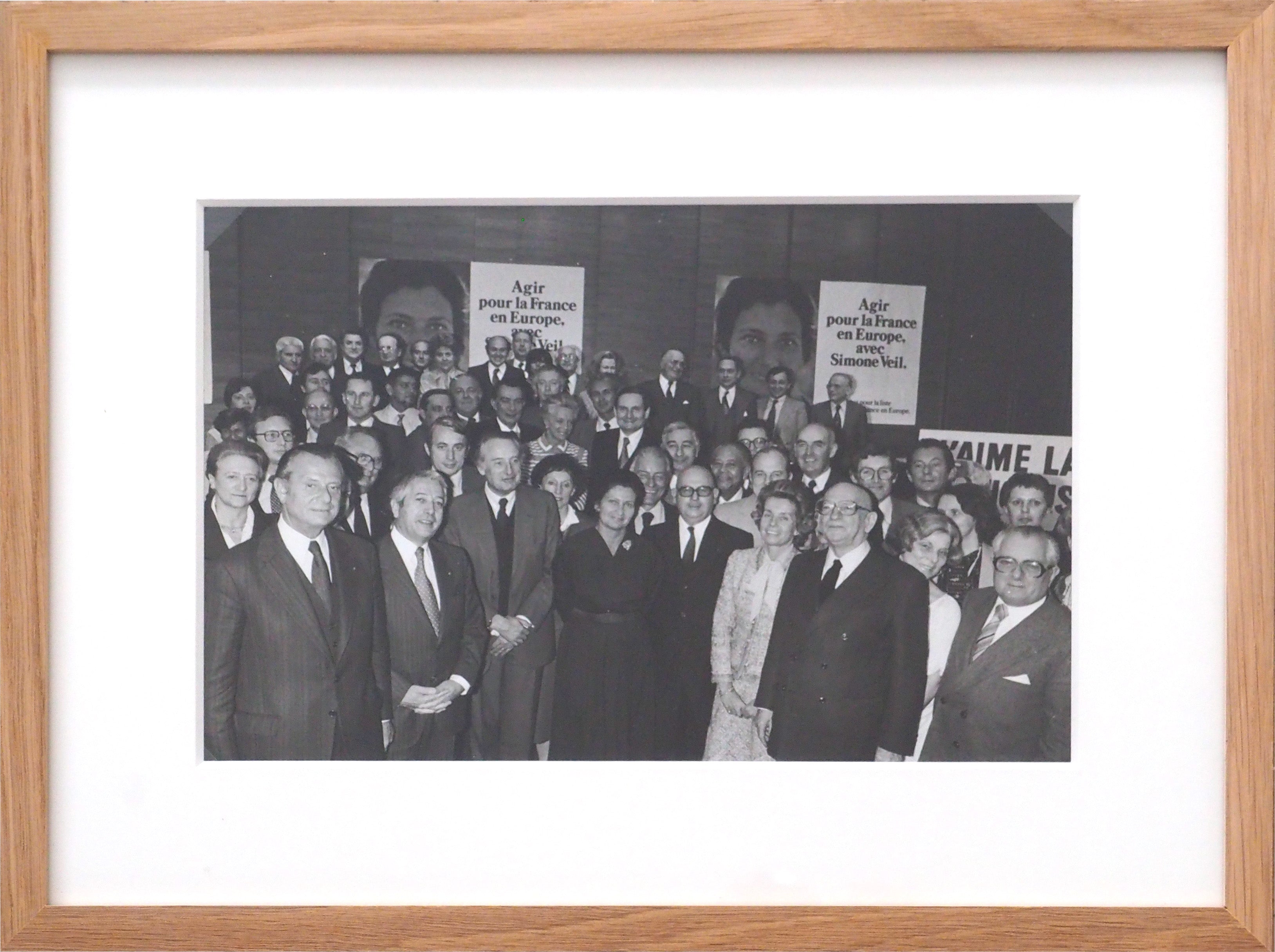 Presentation of the list led by Simone Veil for the European elections, May 4, 1979