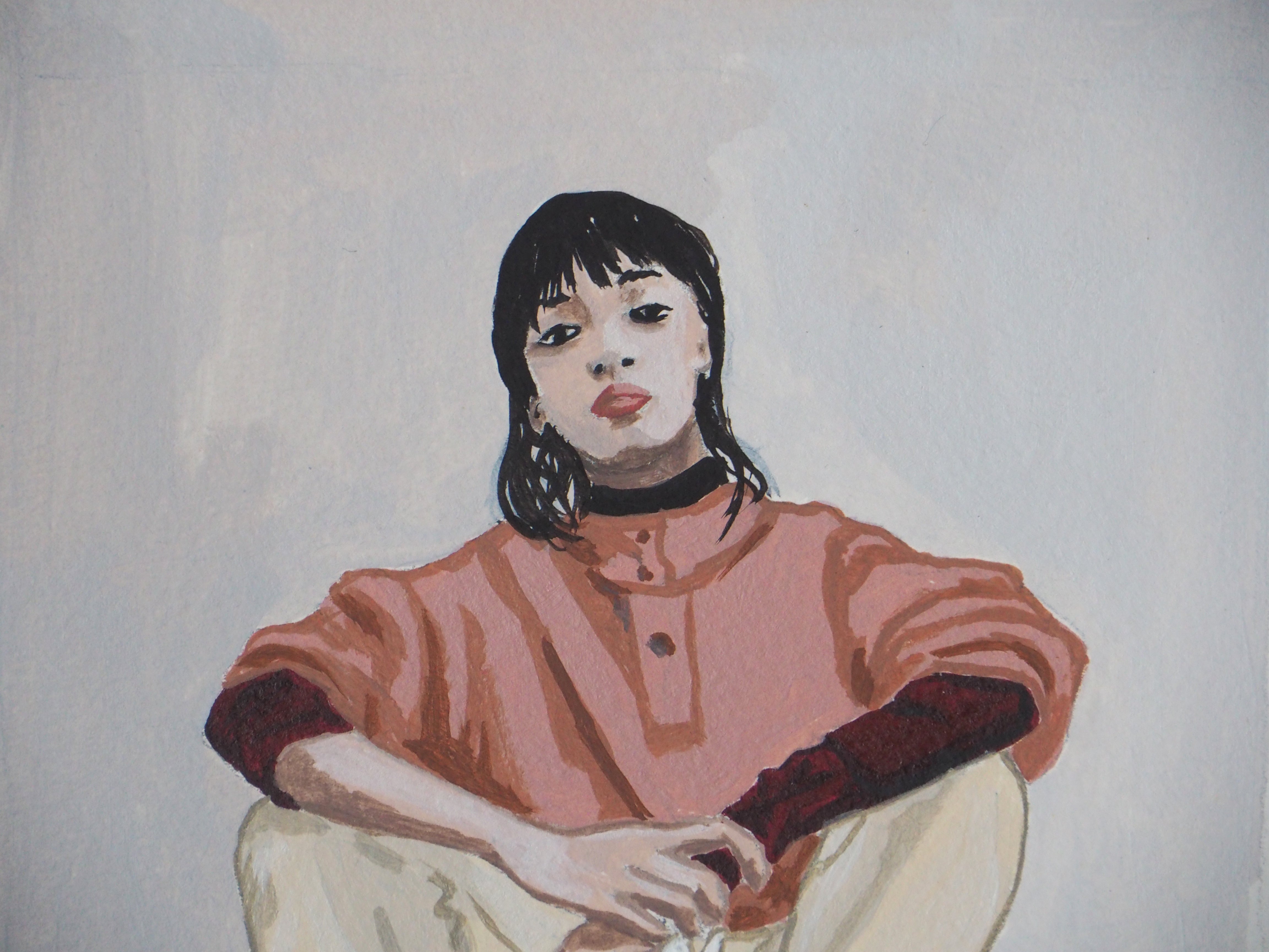 Vieux rose - Série urbaine - Faustine Badrichani