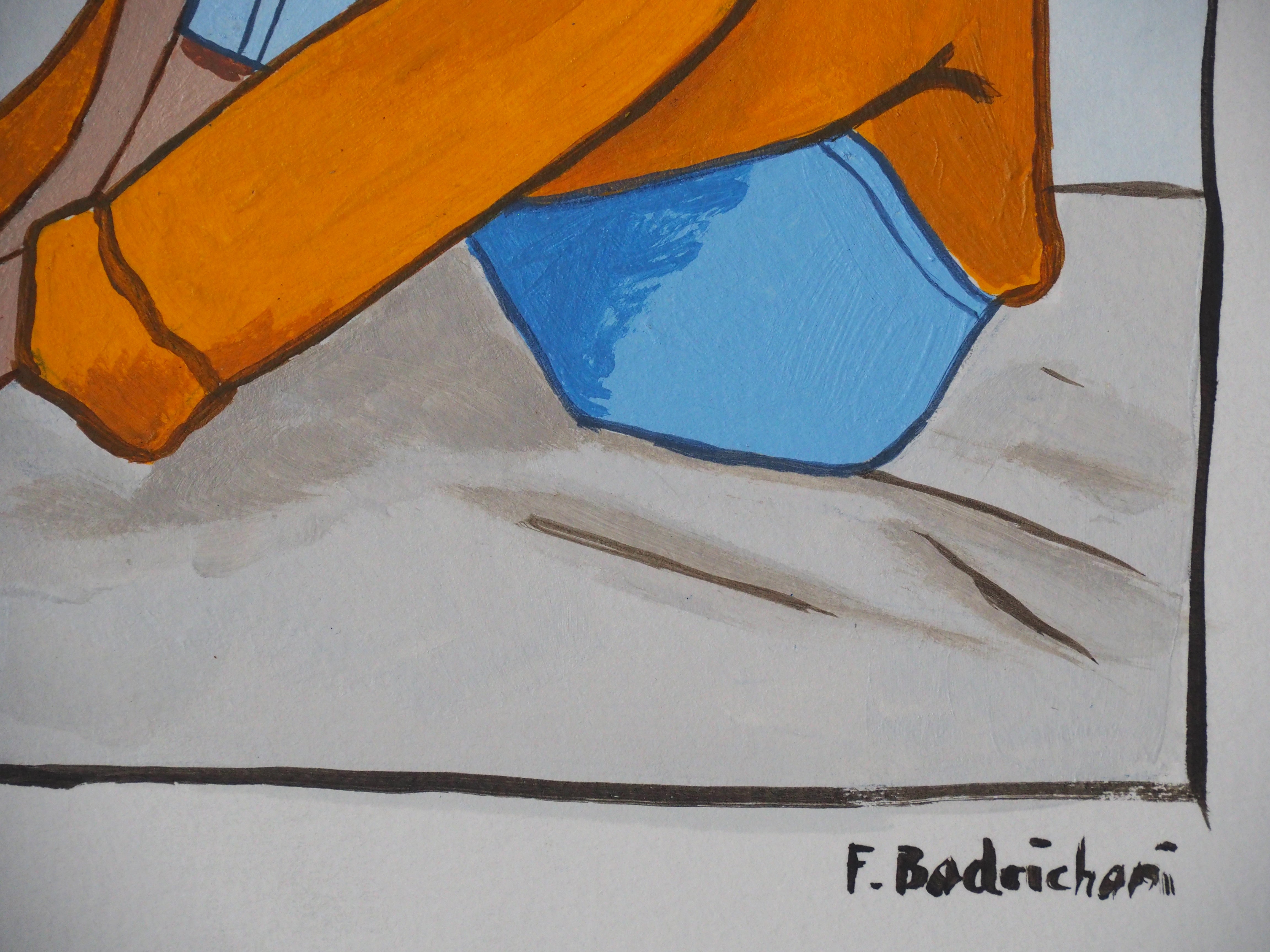 Jaune - Série urbaine - Faustine Badrichani