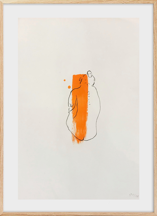 Marion Orange Splash - Bettina Sultan