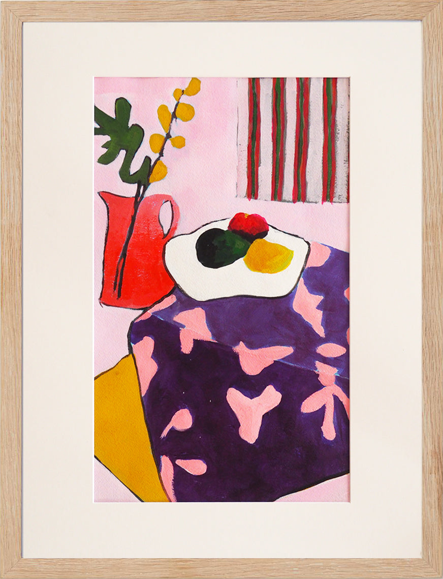Still life in pink - Caroline Jardin