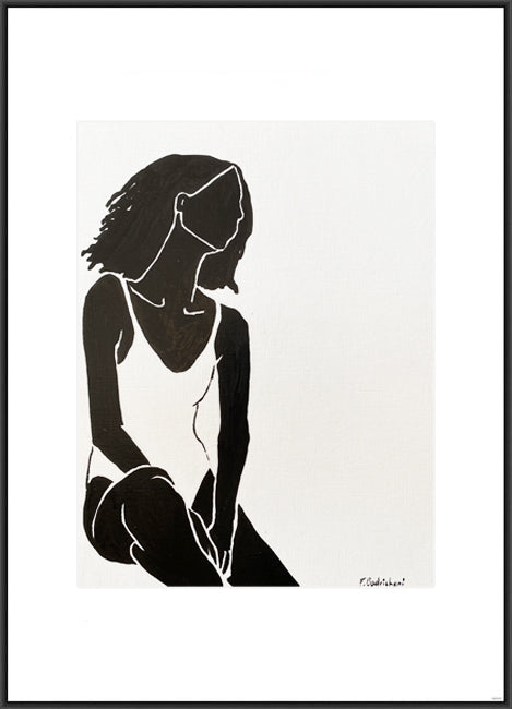 Maillot à l'encre 1 - Faustine Badrichani
