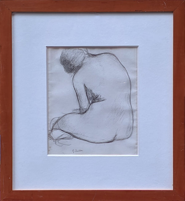 Nude in pencil - G. Zuidor