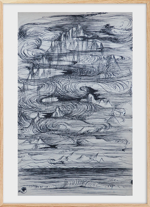 Paysage imaginaire - Steve Lecler