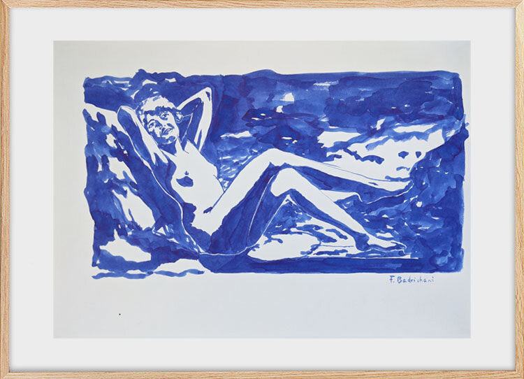 Repos bleu - Faustine Badrichani