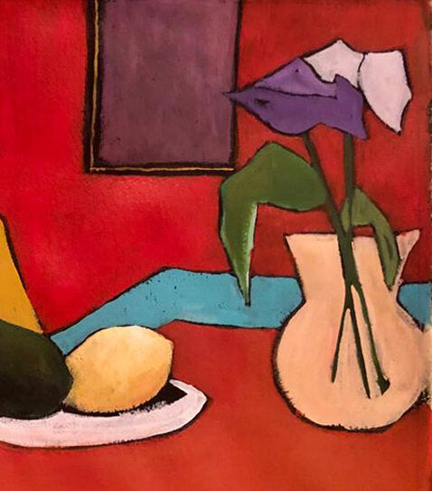 Red still life 4 - Caroline Jardin