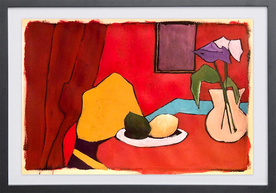 Red still life 4 - Caroline Jardin