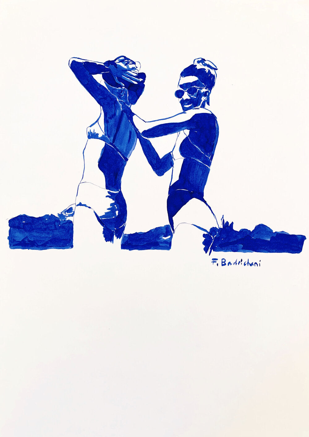 Suncream time - Faustine Badrichani